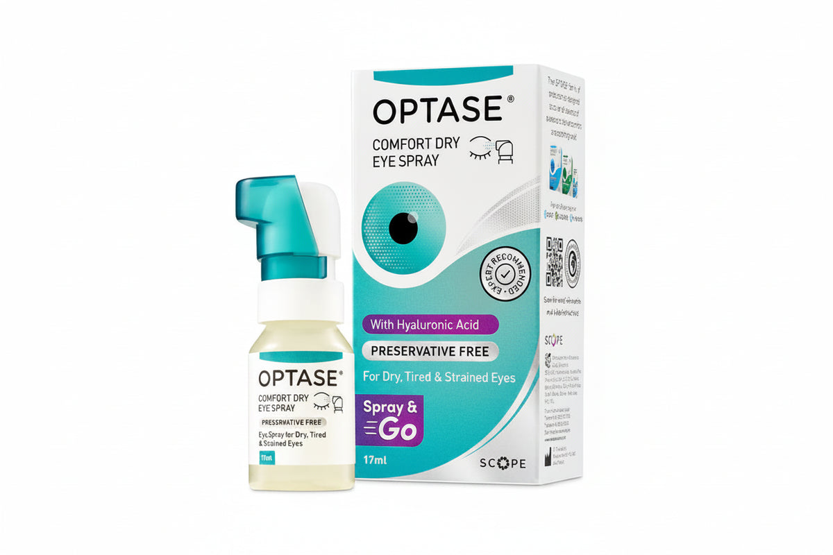 OPTASE Comfort Drop Preservative-Free Eye Drops | 0.1% Hyaluronic Acid