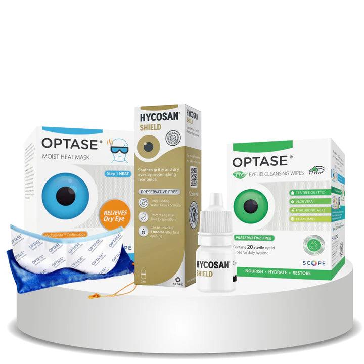 Hycosan® Shield Dry Eye Bundle | Complete Eye Care Routine Kit
