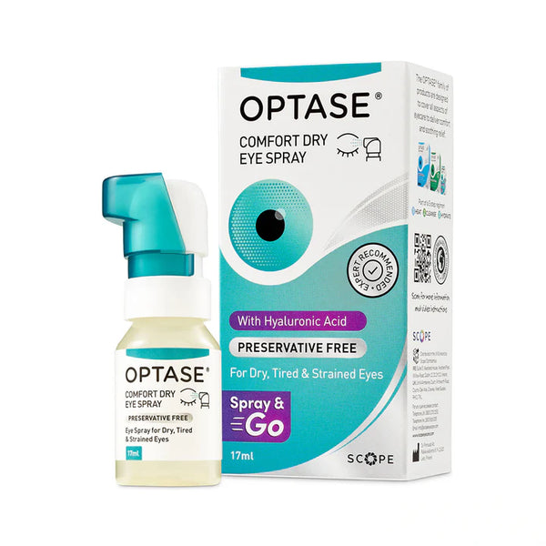 OPTASE Comfort Drop Preservative-Free Eye Drops | 0.1% Hyaluronic Acid